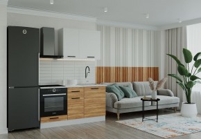 Кухонный гарнитур Лада 1600 (Стол. 38мм) в Режи - rezh.ok-mebel.com | фото