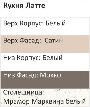 Кухонный гарнитур Латте 1000 (Стол. 38мм) в Режи - rezh.ok-mebel.com | фото 3