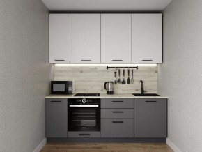 Кухонный гарнитур Меренга 2200 h950 (Стол. 38мм) в Режи - rezh.ok-mebel.com | фото