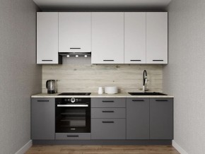 Кухонный гарнитур Меренга 2400 h950 (Стол. 38мм) в Режи - rezh.ok-mebel.com | фото