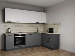 Кухонный гарнитур Меренга 2600*1600 (Стол. 26мм) в Режи - rezh.ok-mebel.com | фото