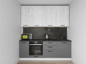 Кухонный гарнитур Санторини 2200 h 950 (Стол. 38мм) в Режи - rezh.ok-mebel.com | фото