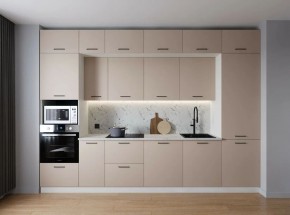 Кухонный гарнитур Шампань 3400 (Стол. 26мм) в Режи - rezh.ok-mebel.com | фото