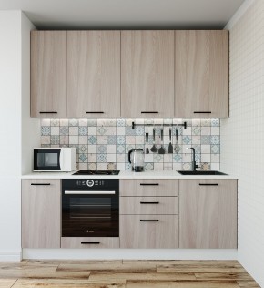 Кухонный гарнитур Шимо 2200 (Стол. 26мм) в Режи - rezh.ok-mebel.com | фото
