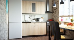 Кухонный гарнитур Симона медиум 1400 (Венге/Дуб Сонома) в Режи - rezh.ok-mebel.com | фото