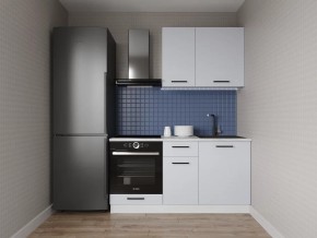 Кухонный гарнитур Смоки 1600 (Стол. 26мм) в Режи - rezh.ok-mebel.com | фото
