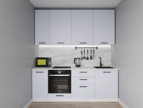Кухонный гарнитур Смоки 2200 h950 (Стол. 38 мм) в Режи - rezh.ok-mebel.com | фото