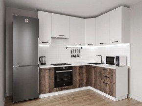 Кухонный гарнитур Старое Дерево 2200*1600 h950 (Стол. 38мм) в Режи - rezh.ok-mebel.com | фото