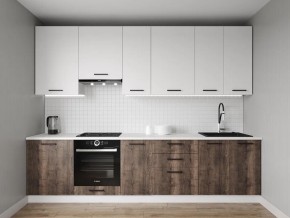 Кухонный гарнитур Старое Дерево 3000 h950 (Стол. 26мм) в Режи - rezh.ok-mebel.com | фото