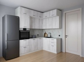 Кухонный гарнитур угловой Пайн 2200*1700 (Стол. 38мм) в Режи - rezh.ok-mebel.com | фото