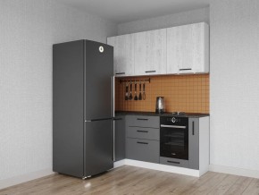 Кухонный гарнитур угловой Санторини 1000*1800 (Стол. 26мм) в Режи - rezh.ok-mebel.com | фото