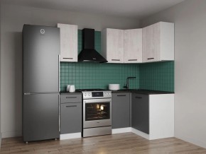 Кухонный гарнитур угловой Санторини 2000*1200 (Стол. 26мм) в Режи - rezh.ok-mebel.com | фото