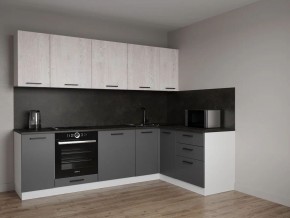 Кухонный гарнитур угловой Санторини 2600*1600 (Стол. 26мм) в Режи - rezh.ok-mebel.com | фото
