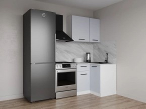 Кухонный гарнитур угловой Смоки 1000*1000 (Стол. 38 мм) в Режи - rezh.ok-mebel.com | фото