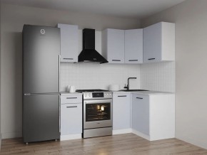 Кухонный гарнитур угловой Смоки 2000*1200 (Стол. 26мм) в Режи - rezh.ok-mebel.com | фото