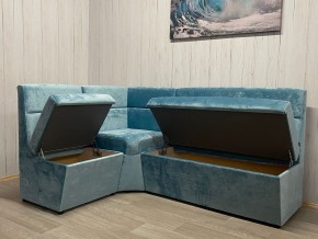 Кухонный уголок УЮТ высокий сектор (ППУ) велюр Candy 17 в Режи - rezh.ok-mebel.com | фото 2