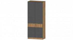 ЛЕНОРА Шкаф 2х створчатый (графит) в Режи - rezh.ok-mebel.com | фото