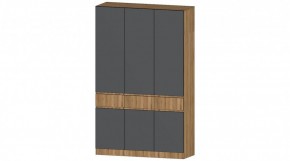 ЛЕНОРА Шкаф 3х створчатый (графит) в Режи - rezh.ok-mebel.com | фото