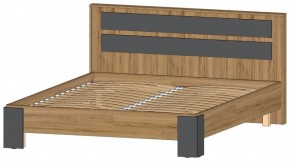 ЛЕНОРА Спальный гарнитур (модульный) графит в Режи - rezh.ok-mebel.com | фото 4
