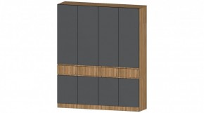 ЛЕНОРА Спальный гарнитур (модульный) графит в Режи - rezh.ok-mebel.com | фото 8