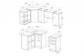 ЛИОРА Кухонный гарнитур Оптима 5 (1200*2000 мм) в Режи - rezh.ok-mebel.com | фото 2