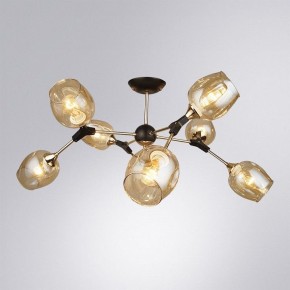 Люстра на штанге Arte Lamp Seppia A4211PL-8BK в Режи - rezh.ok-mebel.com | фото 2
