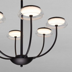 Люстра на штанге Eurosvet Fungo 50388 LED черный в Режи - rezh.ok-mebel.com | фото 5