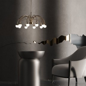 Люстра на штанге Eurosvet Ragno 90030/10 LED золото в Режи - rezh.ok-mebel.com | фото 6
