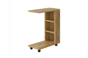МАЛЬТА Столик прикроватный (дуб крафт золотой) в Режи - rezh.ok-mebel.com | фото