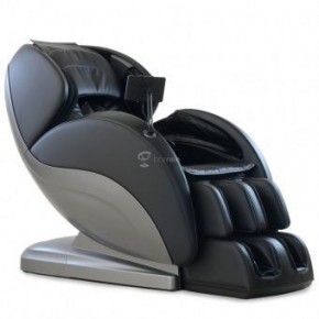 Массажное кресло PS6500 черно-серебряное в Режи - rezh.ok-mebel.com | фото