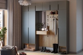 МЕБЕЛЬСОН К11 Прихожая (графит) в Режи - rezh.ok-mebel.com | фото