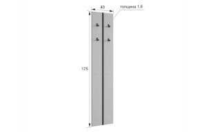 МЕБЕЛЬСОН К29 Прихожая (кашемир) в Режи - rezh.ok-mebel.com | фото 2