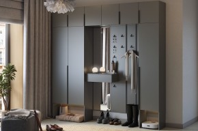 МЕБЕЛЬСОН К32 Прихожая (графит) в Режи - rezh.ok-mebel.com | фото