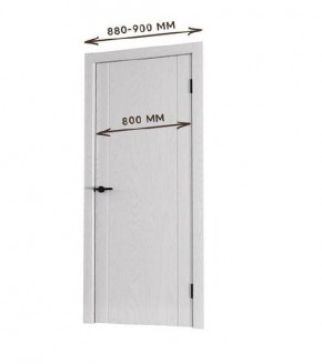 Межкомнатная дверь Bolivar Роялвуд белый (комплект) 800 в Режи - rezh.ok-mebel.com | фото