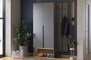 МЕРСИ Прихожая (модульная) графит в Режи - rezh.ok-mebel.com | фото