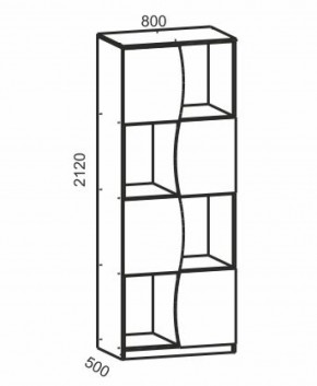 Модульная детская Киви (ЛДСП молочный дуб/лайм) в Режи - rezh.ok-mebel.com | фото 5