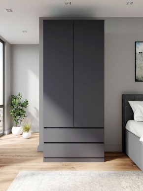 МОРИ МШ 900.2 Шкаф (графит) в Режи - rezh.ok-mebel.com | фото 3