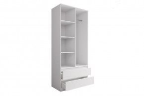 МОРИ МШ 900.2 Шкаф с 2мя дв и 2мя ящ. (белый) в Режи - rezh.ok-mebel.com | фото 3
