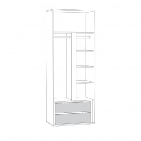 Муссон Шкаф двухстворчатый 13.198 в Режи - rezh.ok-mebel.com | фото 2