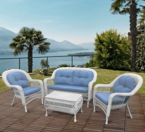 Набор уличный LV-520 White/Blue в Режи - rezh.ok-mebel.com | фото 2
