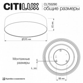 Накладной светильник Citilux BART CL755290 в Режи - rezh.ok-mebel.com | фото 7