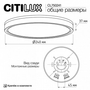 Накладной светильник Citilux Etalon CL750241 в Режи - rezh.ok-mebel.com | фото 9