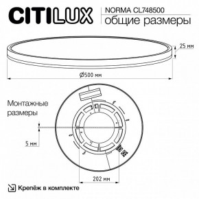 Накладной светильник Citilux Norma CL748500 в Режи - rezh.ok-mebel.com | фото 11