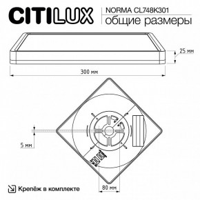 Накладной светильник Citilux Norma CL748K301 в Режи - rezh.ok-mebel.com | фото 11