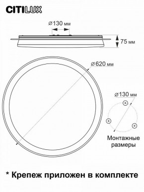 Накладной светильник Citilux Спутник CL734900G в Режи - rezh.ok-mebel.com | фото 12