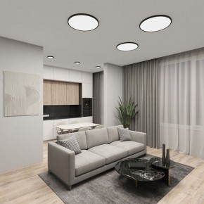 Накладной светильник Denkirs THIN DK6522-BK в Режи - rezh.ok-mebel.com | фото 2