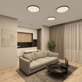 Накладной светильник Denkirs THIN DK6522-BK в Режи - rezh.ok-mebel.com | фото 4