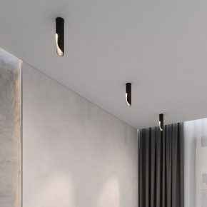 Накладной светильник Elektrostandard Apex 25113/LED 7W 3000K черный в Режи - rezh.ok-mebel.com | фото 3