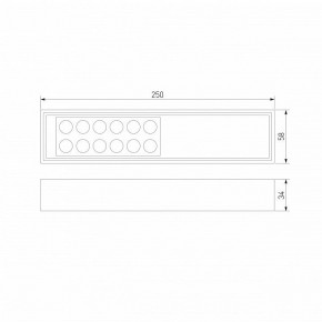 Накладной светильник Elektrostandard Tend a068849 в Режи - rezh.ok-mebel.com | фото 3