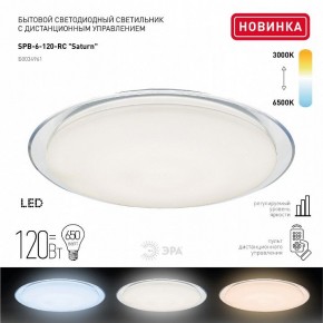 Накладной светильник Эра Классик SPB-6-120-RC Saturn (С) в Режи - rezh.ok-mebel.com | фото 3